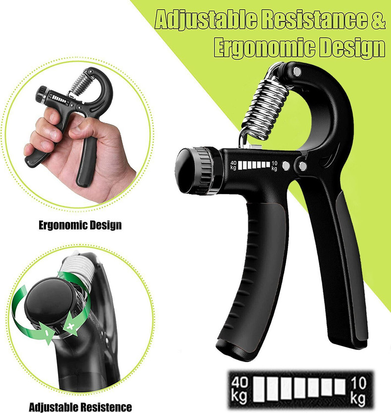 COOL INDIANS HOT SALE HAND GRIP EXERCISER/STRENGTHENER FOR MEN & WOMEN Fitness Accessory Kit Kit