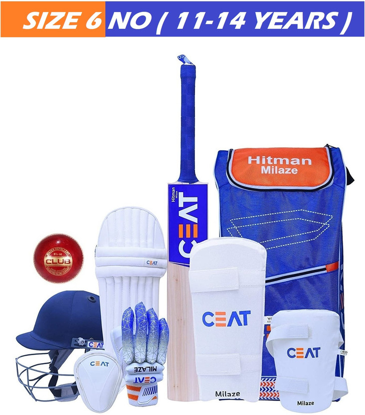 HF HITMAN MILAZE Youth Size-6 Complete Cricket Kit