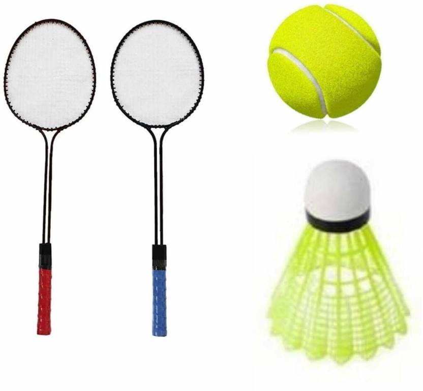 Keystone Badminton Set, Badminton Raquets , Nylon Shuttlecock , tennis