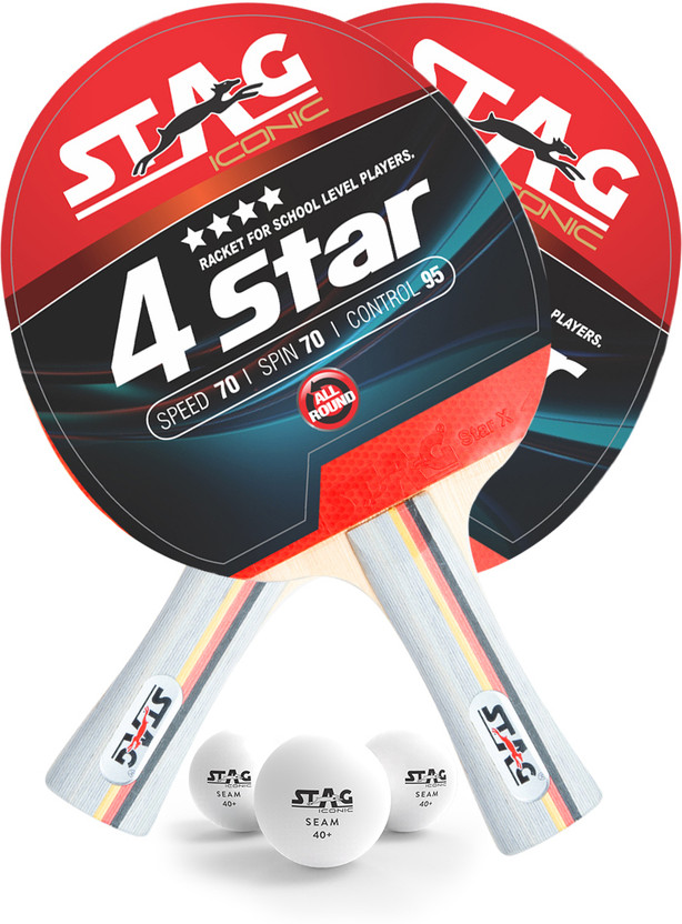 Stag iconic 4 Star Playset Table Tennis Kit