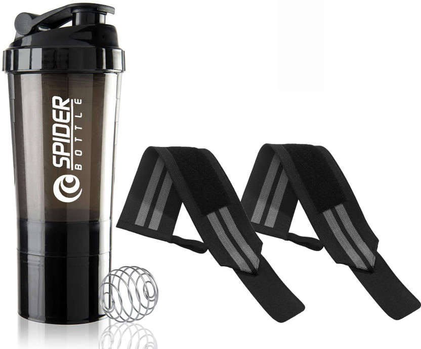 COOL COOL INDIANS PREMIUM QUALITY COMBO OF GYM SHAKER & WRIST BAND WITH THUMB LOOP STRAP Fitness Accessory Kit Kit - Flipkart Deal