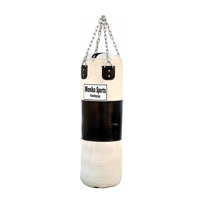 Monika Monika Sports Unfilled 4 Feet Heavy Punching Bag With Hanging Chain Boxing Kit - Flipkart Deal