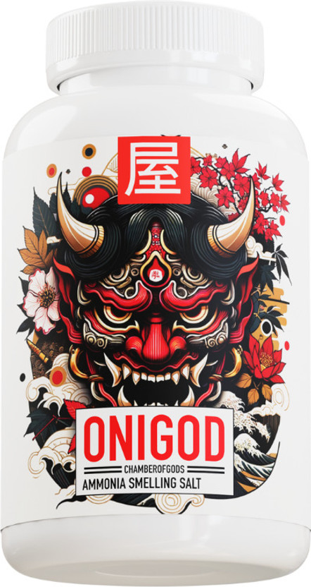 CHAMBEROFGODS Onigod Ammonia Smelling Salt Fitness Accessory Kit Kit