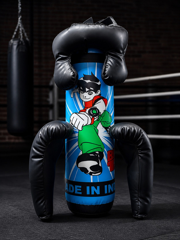TBP AJS Super BEN10 Boxing Kit for Kids - Enhance Your Focus Boxing Kit