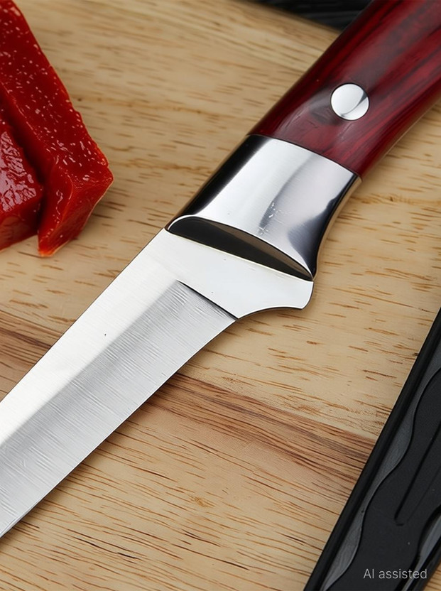 CNT WHOLESALE 1 Pc Stainless Steel Knife 5.5 Inch Stainless Steel Kitchen Knife for Vegetable & Fruit Cutting | (po1)