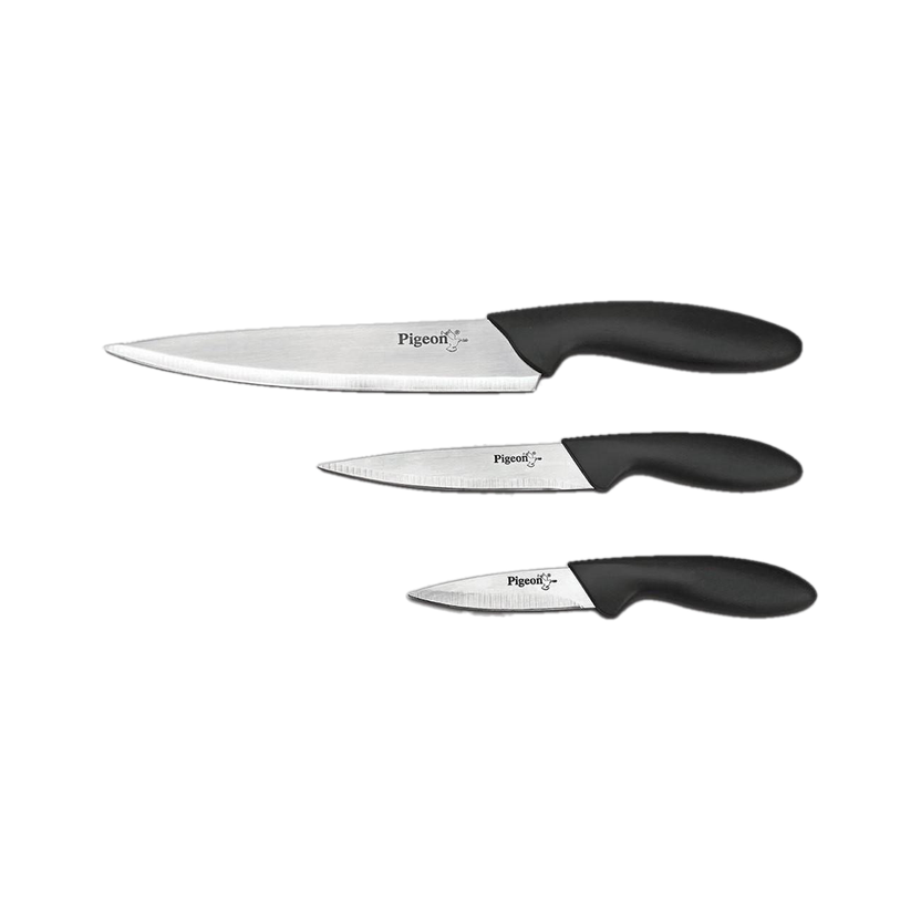 Pigeon 3 Pc Steel Knife Set