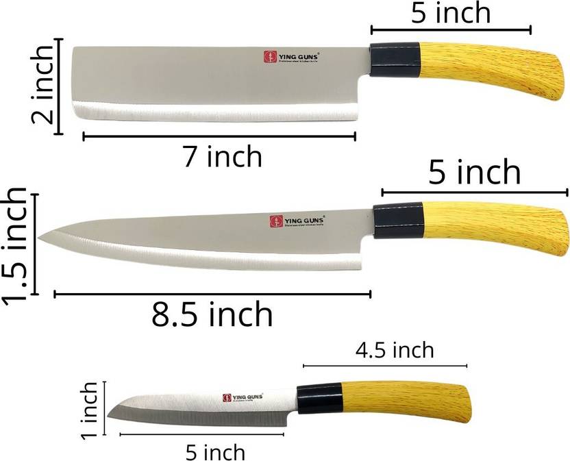 Punamiya Stores Multipurpose Stainless Steel(Vegetable Knife+Chefs