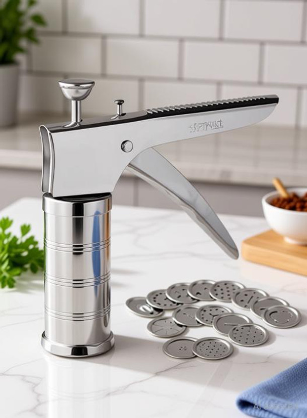 STOREVISE Kitchen Press Kitchen Tool Set(Silver, Chopper)