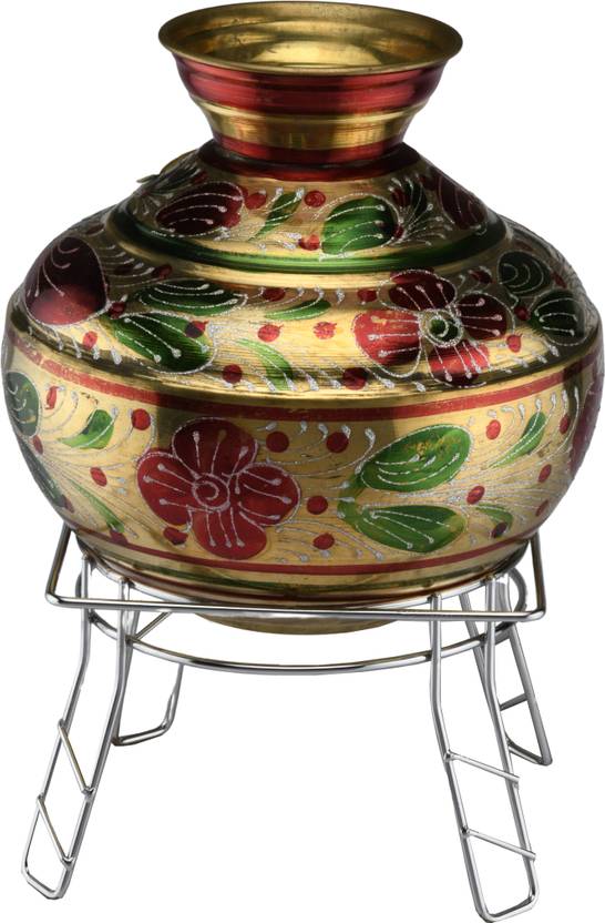 FineArts Matka Pot plant Container Holder Hot Pot Stand Matka Kitchen