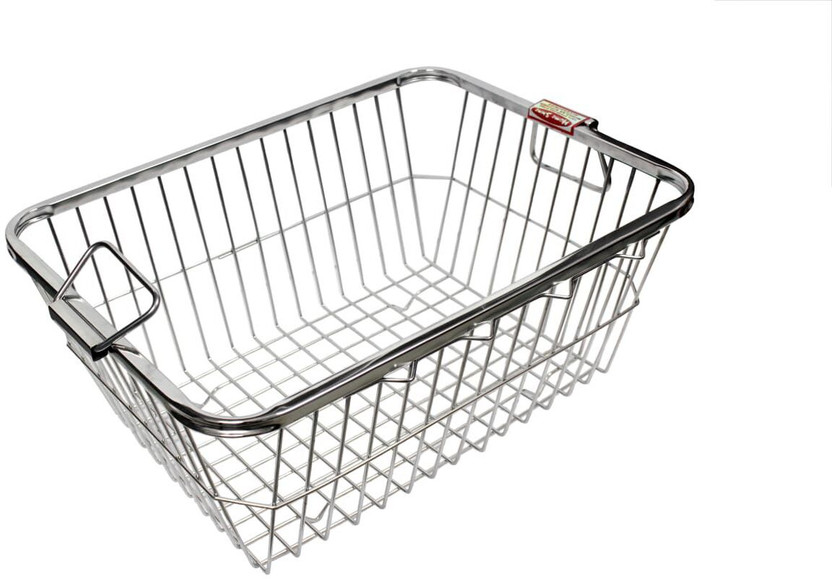 Elexa Hardware Utensil Kitchen Rack Steel Premium Stainless Steel Dish Drainer Rack with Utensil Holder for Kitchen