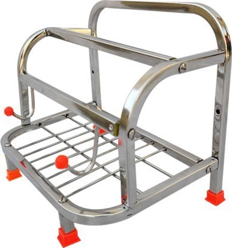 Kitchenify Folding Chakla Belan Tawa Stand Holder Stainless Steel