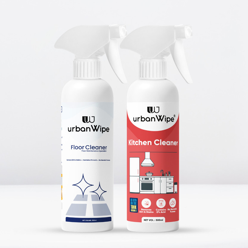 urbanWipe urbanWipe Floor n Kitchen Kitchen Cleaner(1000 ml, Pack of 2) - Flipkart Deal