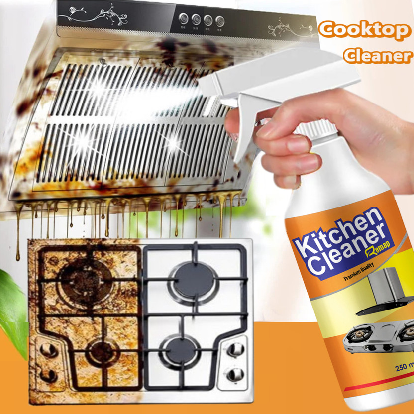 remap grease remover spray Oven/Gas stove/Chimney Cleaner Kitchen Cleaner(250 ml)