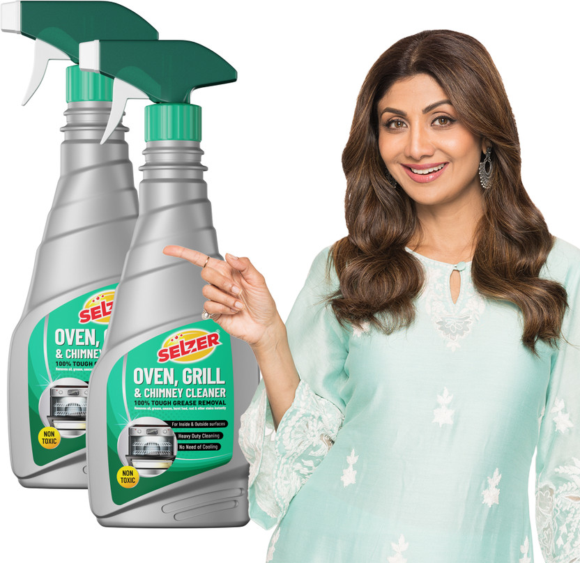 SELZER Kitchen Cleaner-Powerful Grease Removal,Heavy-Duty Cleaning Kitchen Cleaner(1000 ml, Pack of 2)