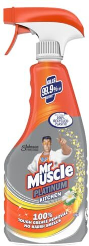 Mr Muscle Platinum Kitchen 500ml Kitchen Cleaner(500 ml)