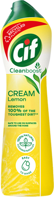 Cif Lemon Cream With Micro Crystals Kitchen Cleaner(500 ml)