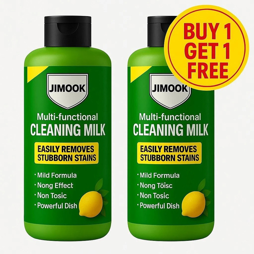 Shineshake Newly Multi-Functional Cleaning Milk, (Buy 1 Get 1 Free) Kitchen Cleaner(200 ml, Pack of 2)