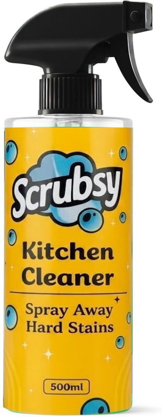 Scrubsy Kitchen Cleaning Spray Kitchen Surface and Chimney Cleaner Kitchen Cleaner(500 ml)