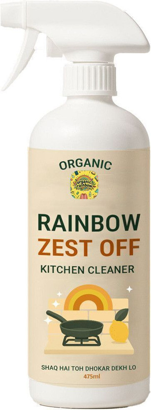 ORGANIC RAINBOW Zest Off - Kitchen Cleaner Kitchen Cleaner(475 ml)