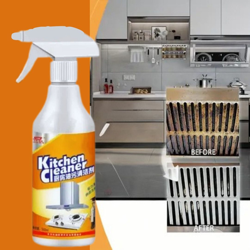 Sonavi Kitchen Oil & Grease Stain Remover Spray Oven/Gas Stove/Chimney Cleaner Kitchen Cleaner(250 ml)