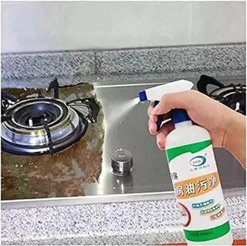 Sk Creation Kitchen oil & grease stain remover spray Oven/Gas stove/Chimney Cleaner Kitchen Cleaner(500 ml)