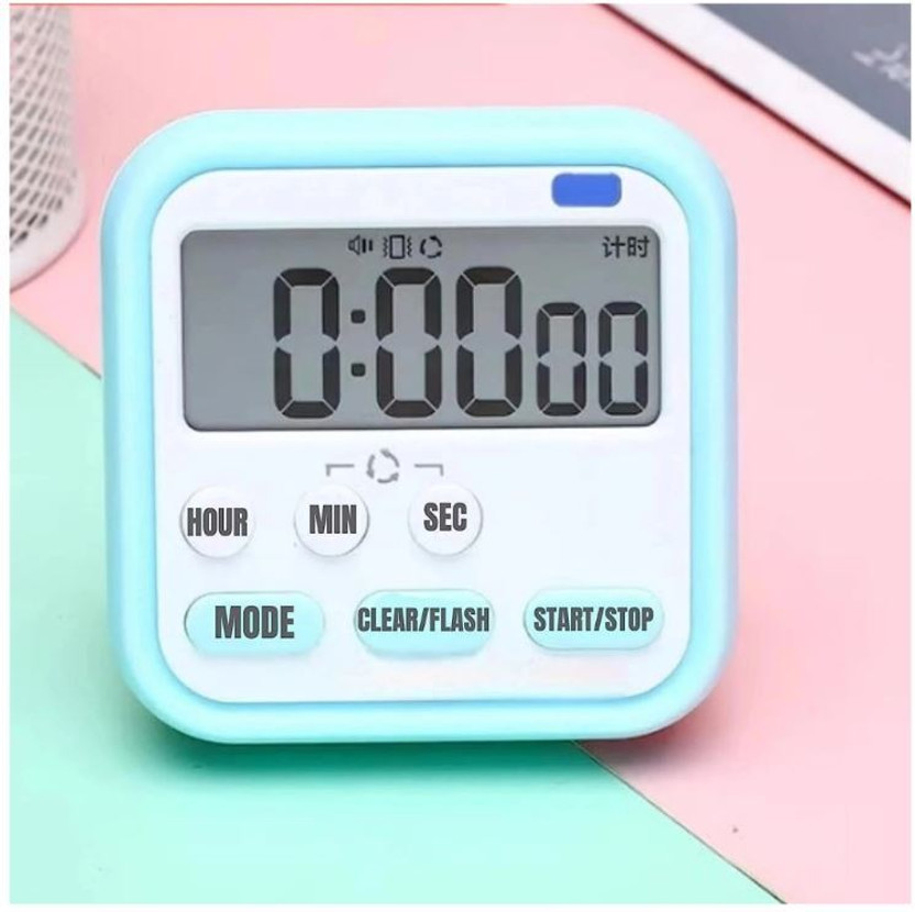 THEODORE Digital Blue Clock