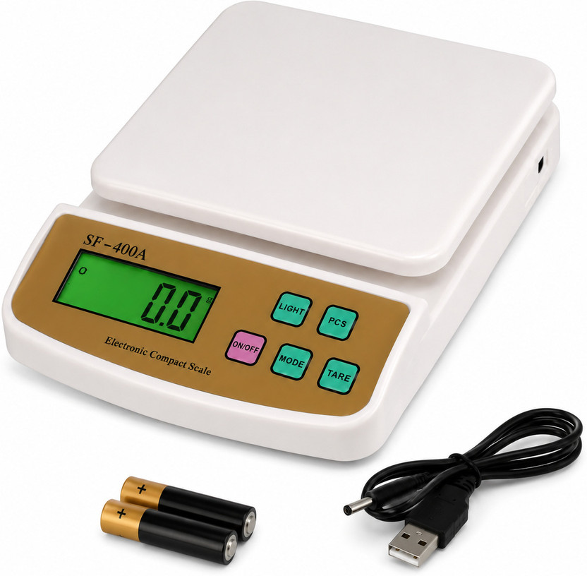 BEBLOOM Food Weighing Scale Taraju for Home Grocery Baking Food 10kg Capacity Digital Kitchen Timer