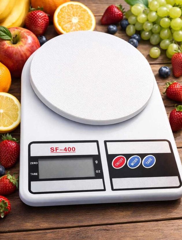 BEBLOOM 10kg Food Scale – Precision Electronic Weight Machine for Meal Prep, Dieting Digital Kitchen Timer