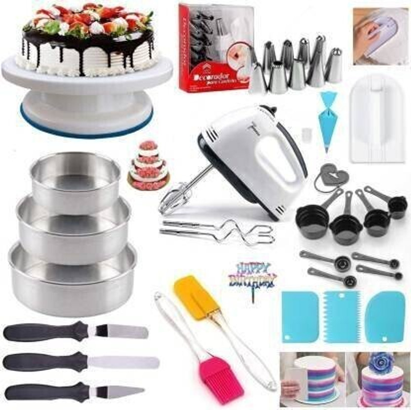 wishku cake bakeware decorating Kitchen Tool Set(Multicolor, Baking Tools)