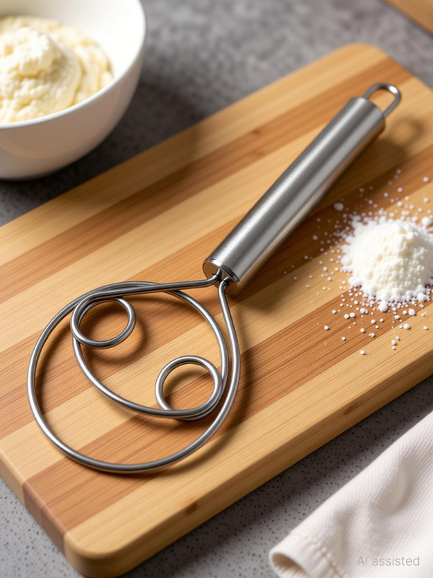 Kriday Stainless Steel Vertical Dough Maker(Silver, Steel)