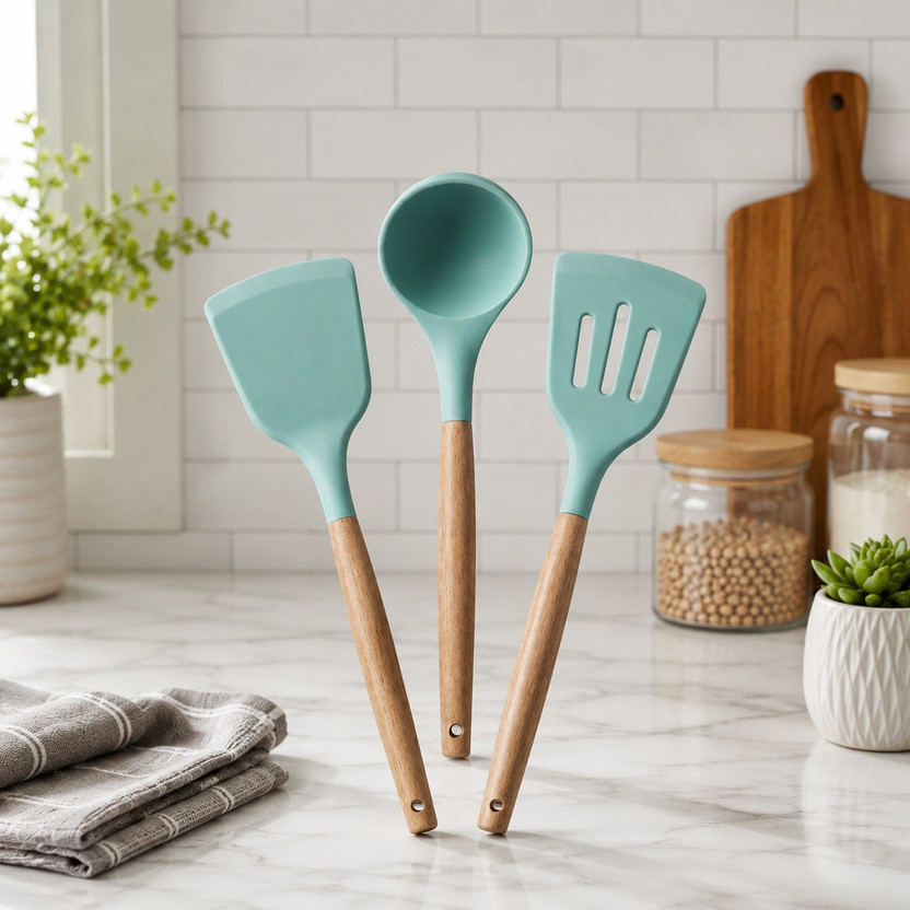 ajdkmart ltd Beginners and Everyday Food Preparation Kitchen Tool Set(Multicolor, Baking Tools)