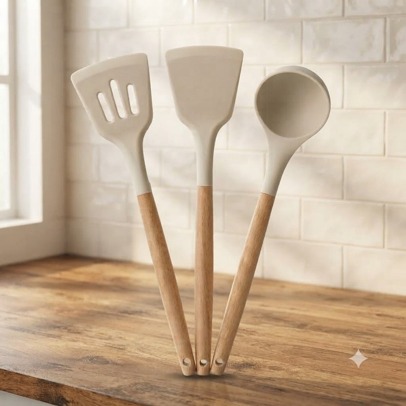 ajdkmart ltd Sauces and Everyday Home Meal Preparation Kitchen Tool Set(White, Baking Tools)