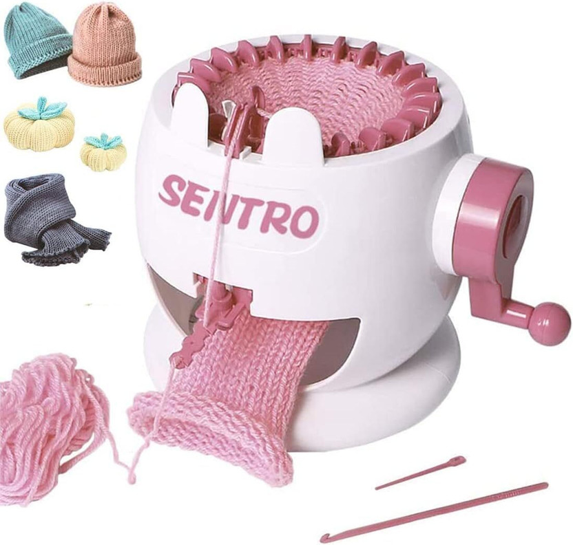 Gemsy Knitting machine | Crochet Making Machine for Beginner Knitting Pin(Pack of 22)