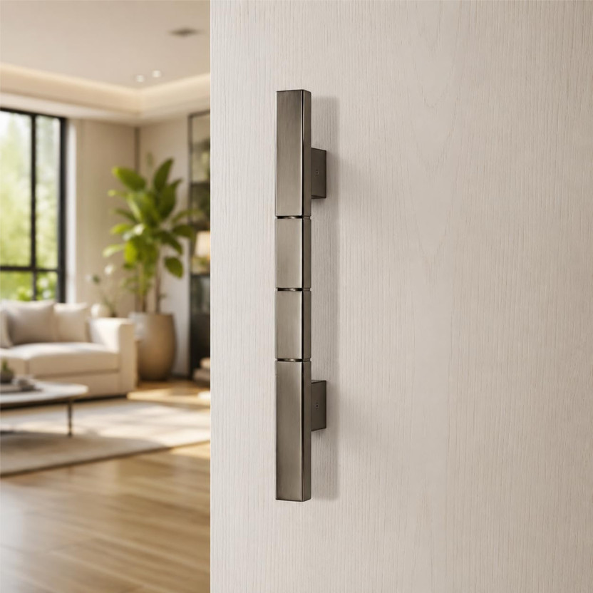 4Cube 4Cube hardware 300MM Aluminium, Zinc Door Handle(Grey Pack of 1) - Flipkart Deal