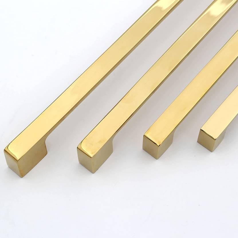 ABVIN Premium PVD Gold Bar Handles, Modern Gold Hardware,(224mm