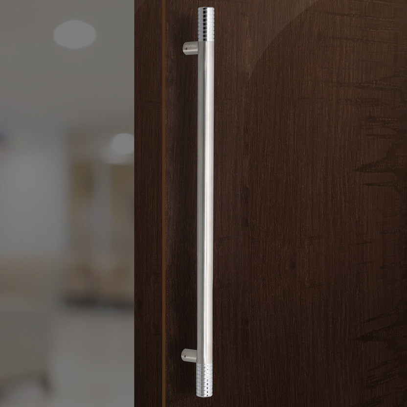 Plantex Door Handle/Door & Home Decor/24 inch Main Door Handle/Door Pull-Push Handle Stainless Steel, Aluminium Door Handle(Silver Pack of 1)