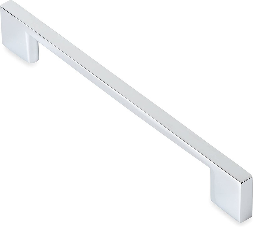 GS Gujarat Stainless Steel Modular Kitchen Handles Nickel Cabinet/Drawer Handle(Silver Pack of 4)