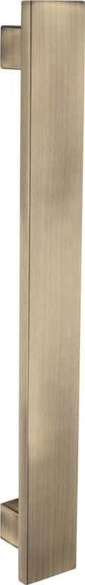 SAVIO SPH07 12″ Antique Door Pull Handle|Stainless Steel Square Grip|Home & Office Use Stainless Steel Door Handle(Brown Pack of 1)