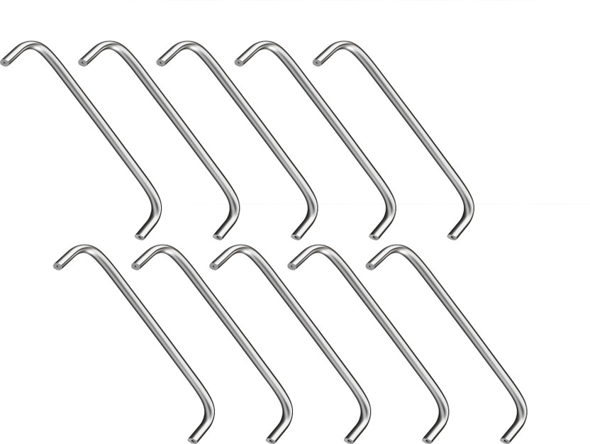 ATLANTIC ATLANTIC Stainless Steel | Oval D | Dwawer | Cabinet Handles | 4 Inch Pack of 10 Pices Steel Cabinet/Drawer Handle(Silver Pack of 2) - Flipkart Deal
