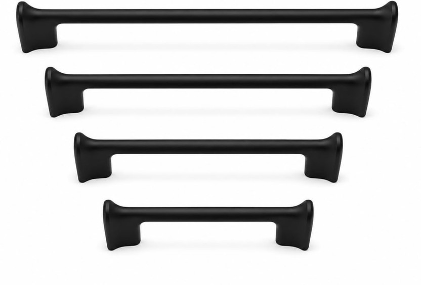 4Cube hardware 224 Zinc Cabinet/Drawer Handle(Black Pack of 1)