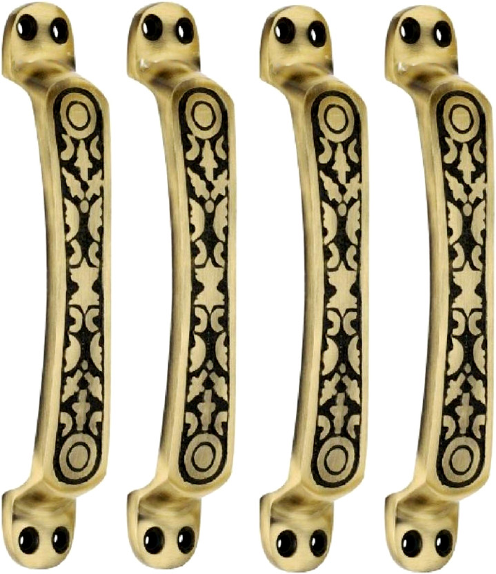 Harigario Harigario Alendo Antique 6-Inch Aluminum Handle - Glossy Finish Aluminium Door Handle(Multicolor Pack of 2) - Flipkart Deal