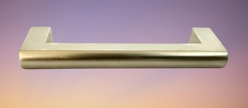 NXG OL105 d shape Steel Cabinet/Drawer Handle(Silver Pack of 4)