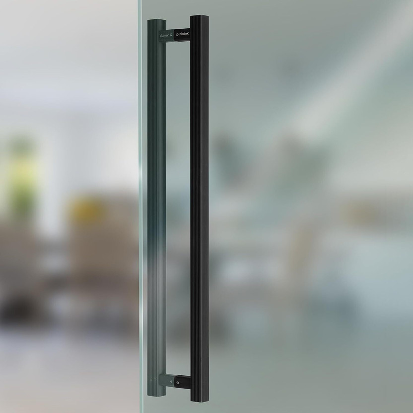 Plantex 26 inch Main Door Handle/Door & Home Decor/Door Pull-Push Handle (APS-236) Aluminium Door Handle(Black Pack of 1)