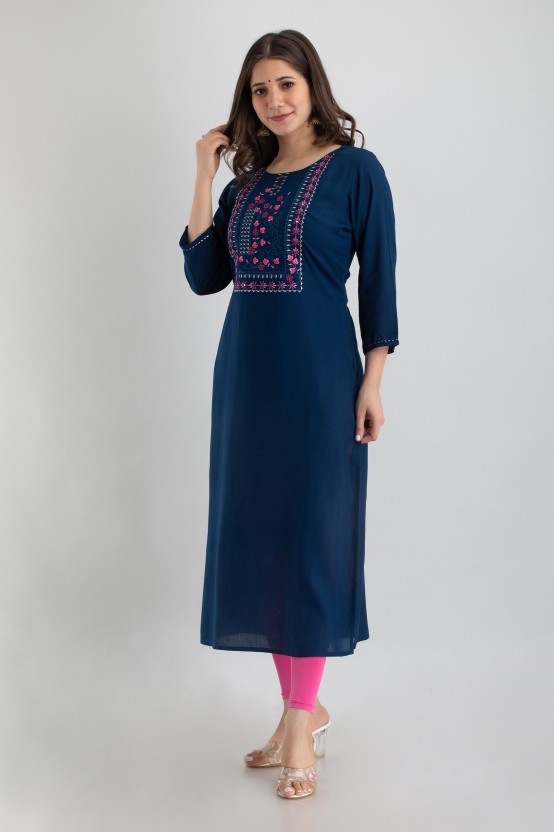 Beauty Srishti Heavy Cotton Anarkali Kurti Collection: Textilecatalog