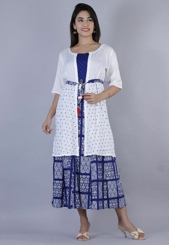 Aggregate 89+ kurti with long shrug flipkart thtantai2
