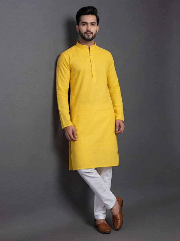 Tibra Collection Men Kurta Pyjama Set