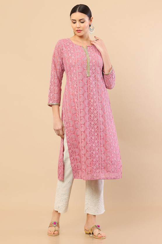 Share more than 170 chikankari kurti flipkart latest - netgroup.edu.vn