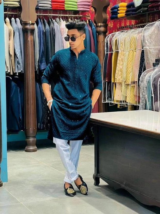 ORIFAB ORIFAB Men Embroidered Straight Kurta(Blue) - Flipkart Deal