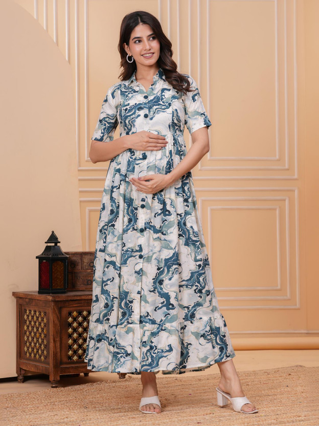 SupBir SupBir Women Printed Anarkali Kurta(Multicolor) - Flipkart Deal