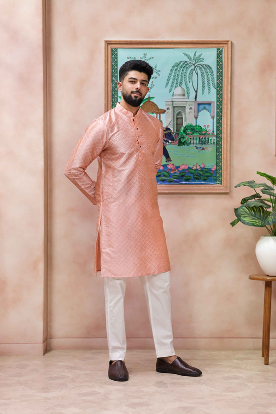 Koshin Koshin Men Kurta Pyjama Set - Flipkart Deal